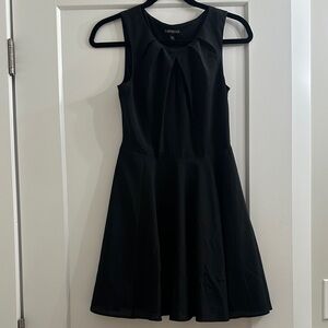Express Classic Black Mini Dress with key hole